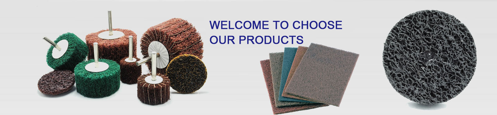 Non-woven Abrasive Rolls And Pads